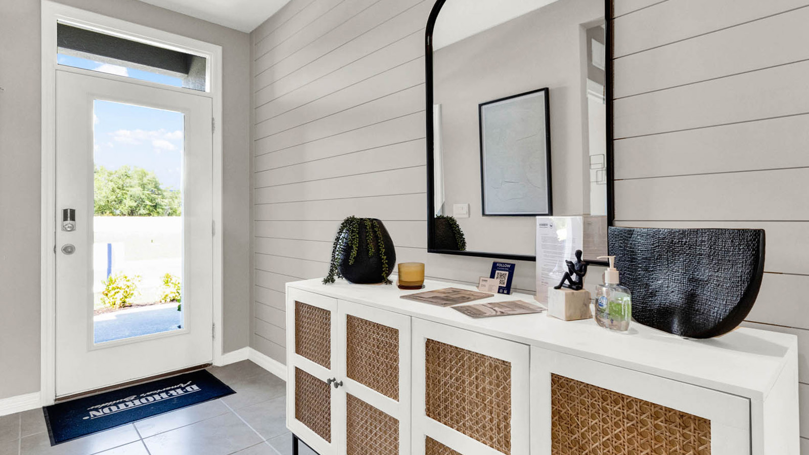 Entry way to the home