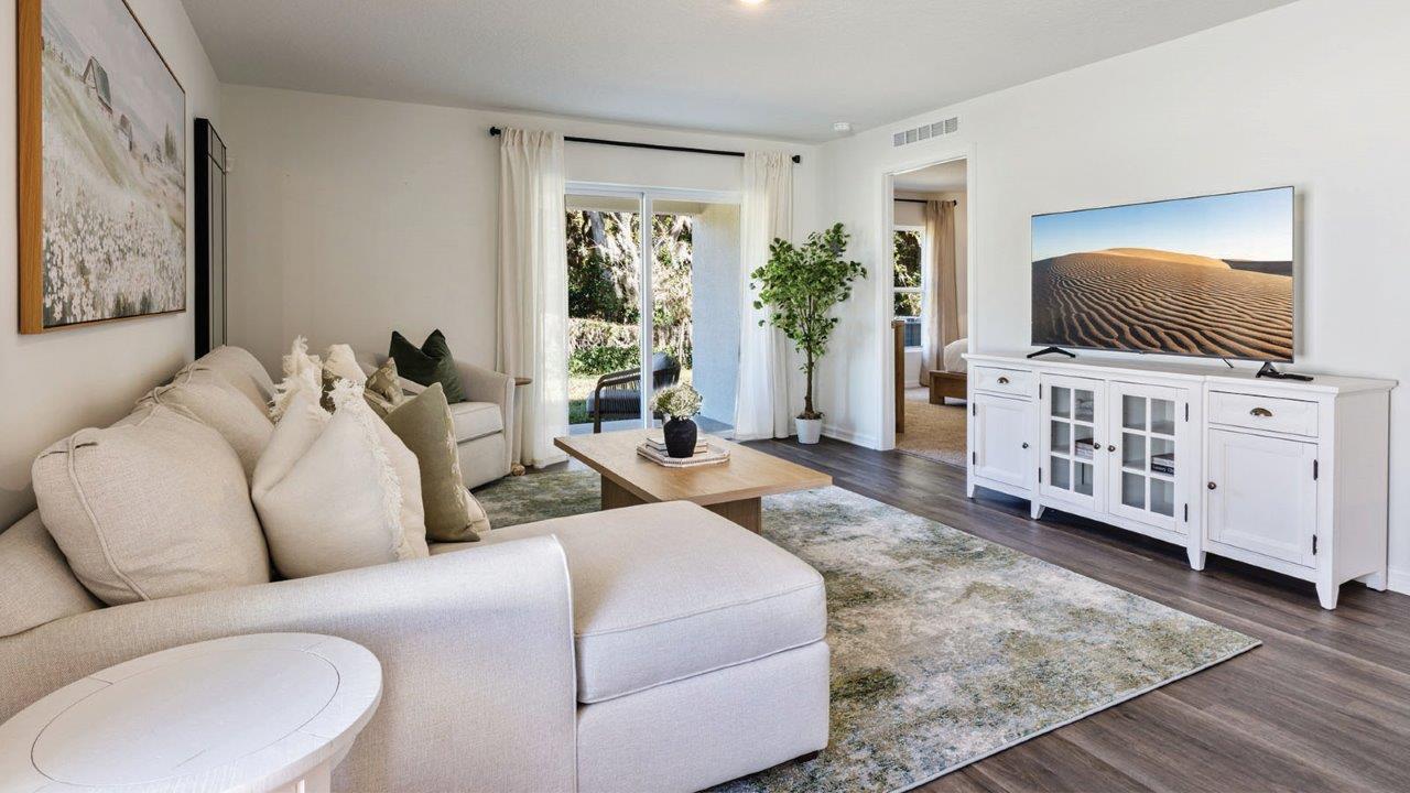 living room with couch