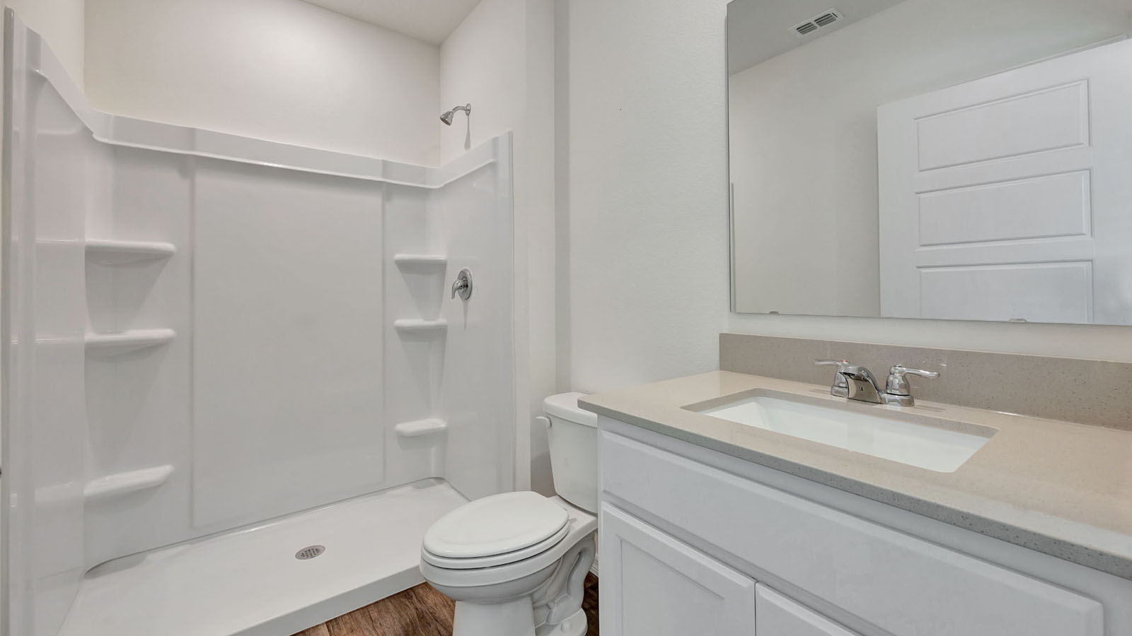 NextGen bathroom with walk-in shower