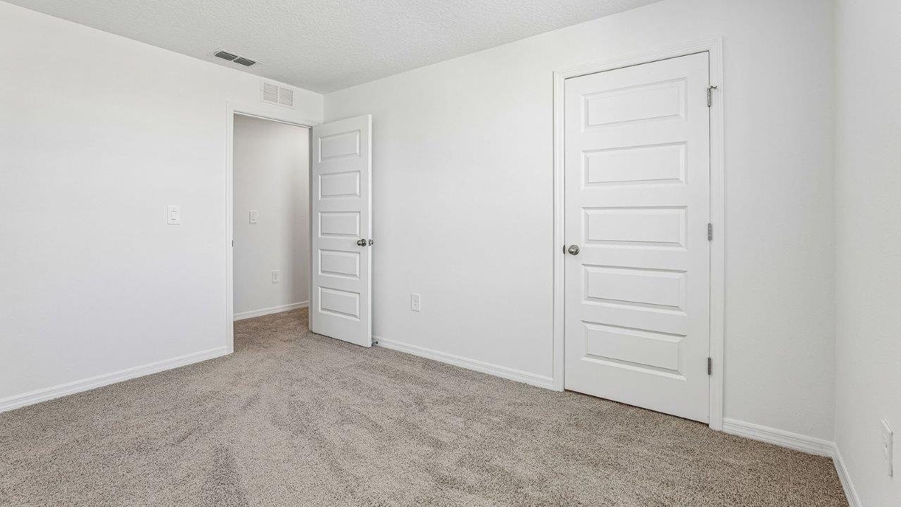guest bedroom 3 with closet