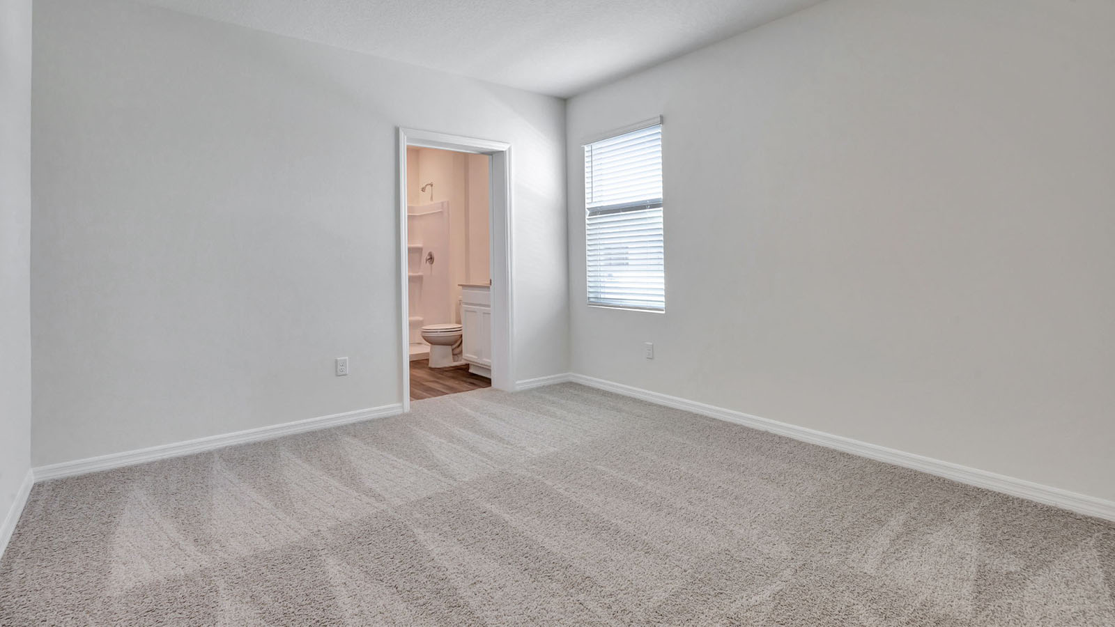 NextGen bedroom with attached bathroom