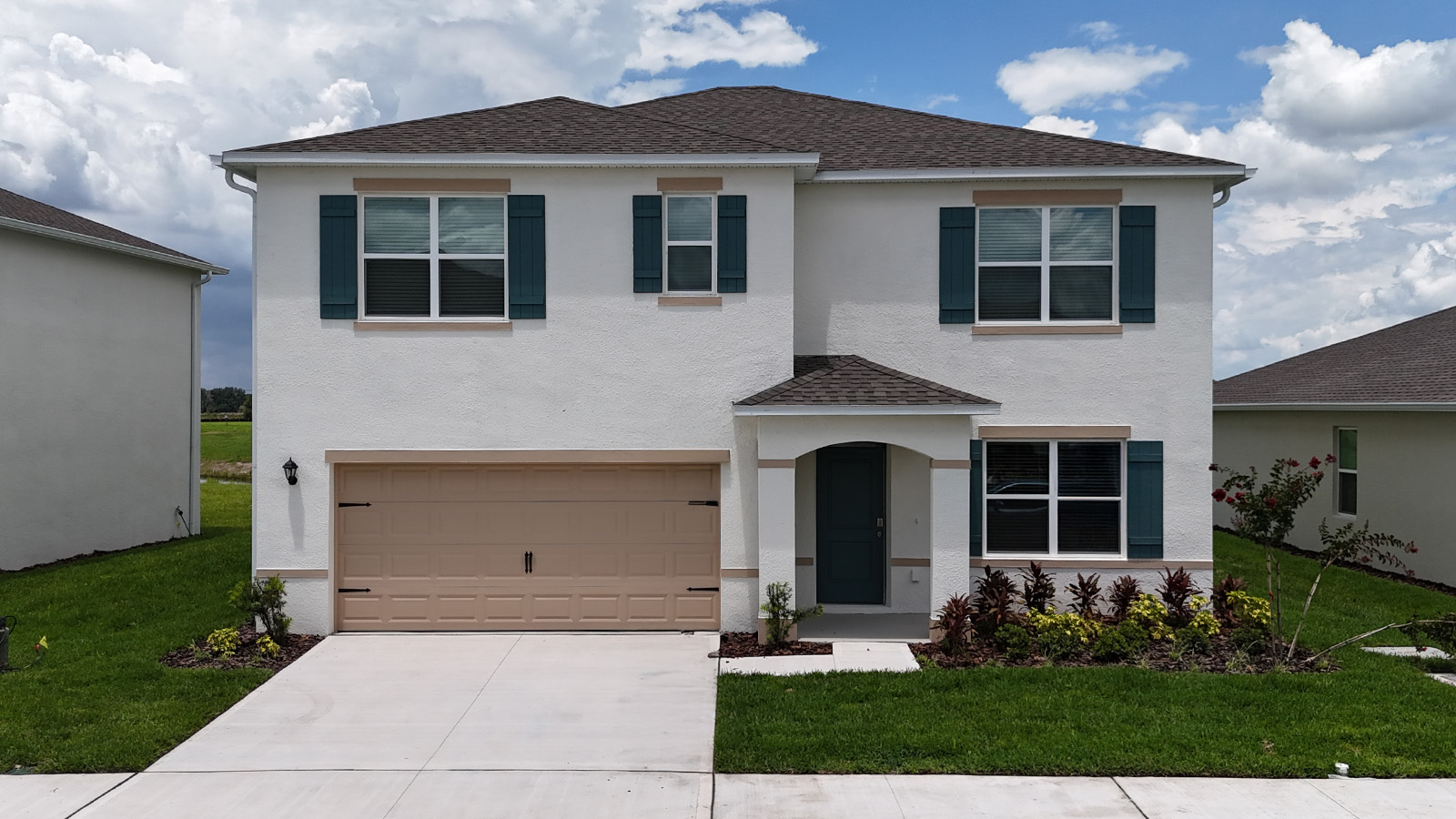 Two-story single-family home