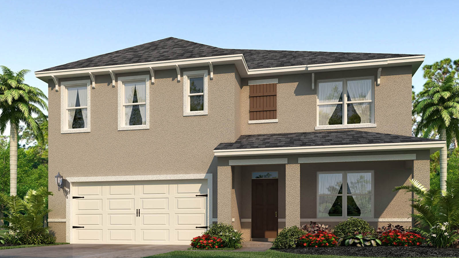 rendering of a 2 story home