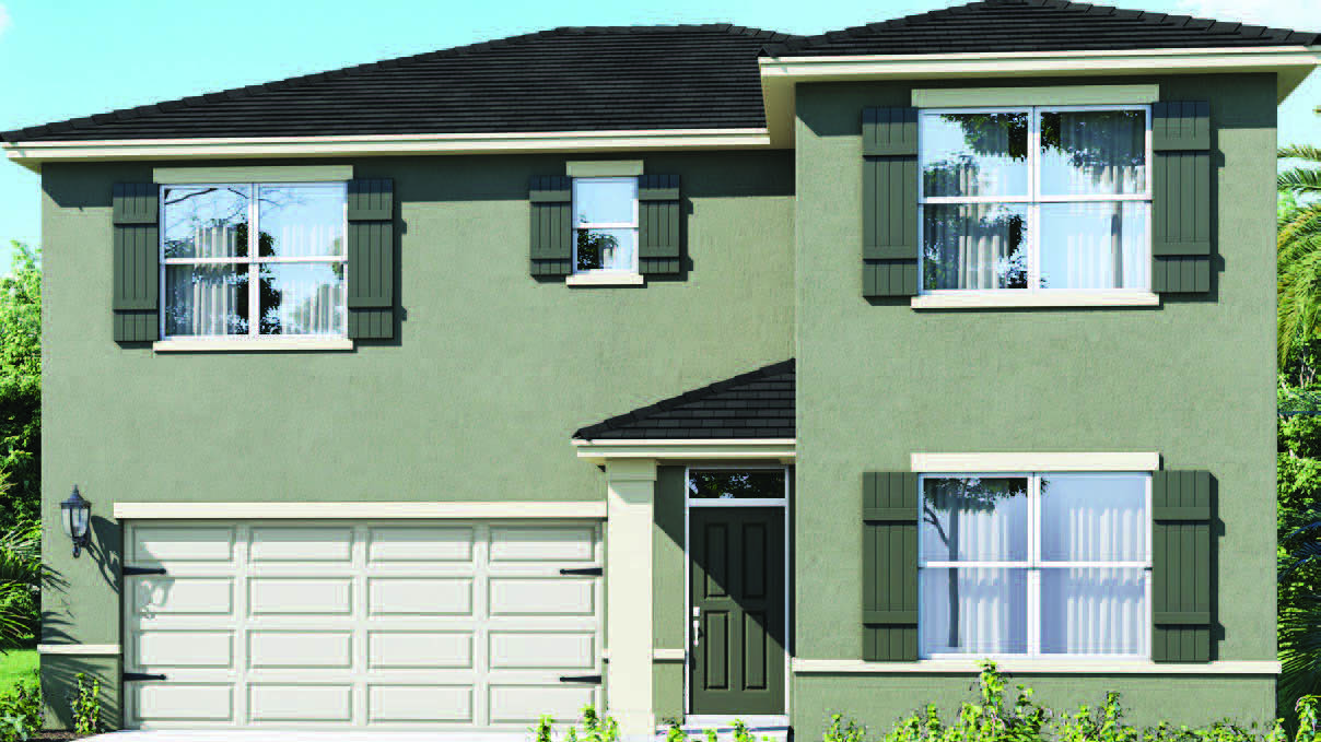 rendering of a 2 story home