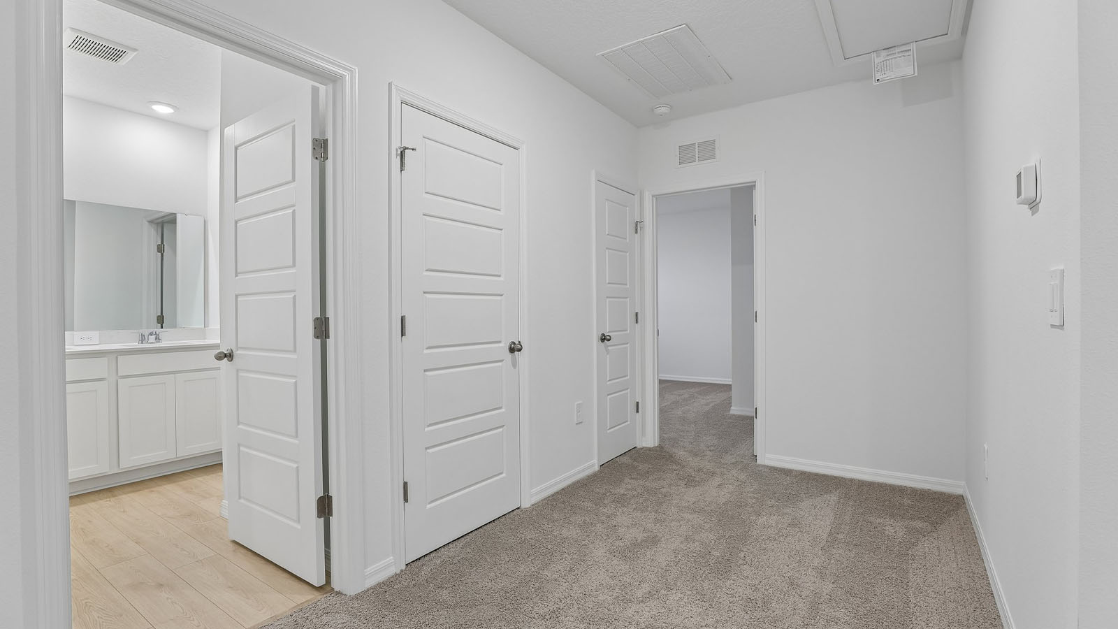 Primary bedroom with private bathroom