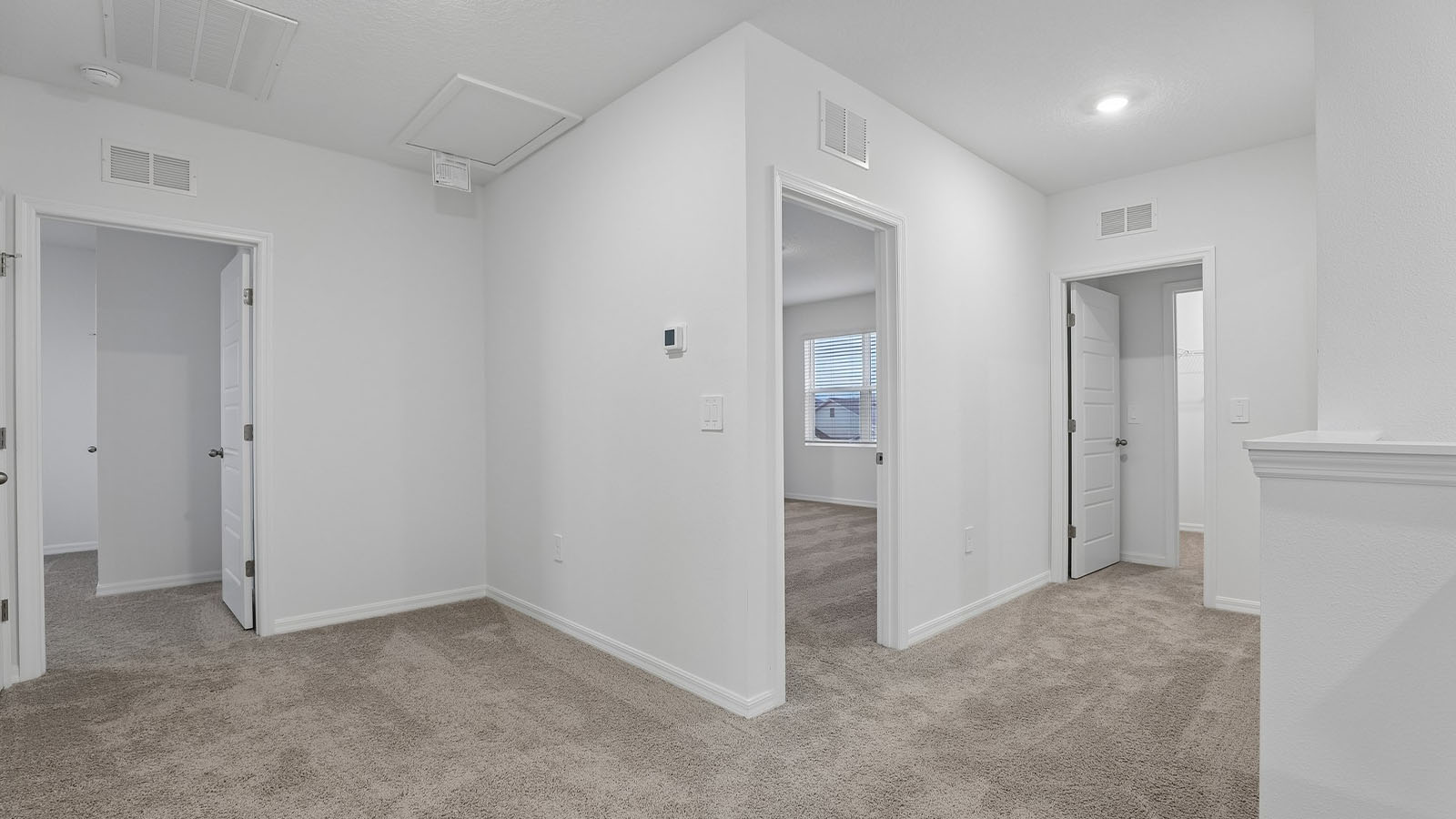 Hallway to the rooms