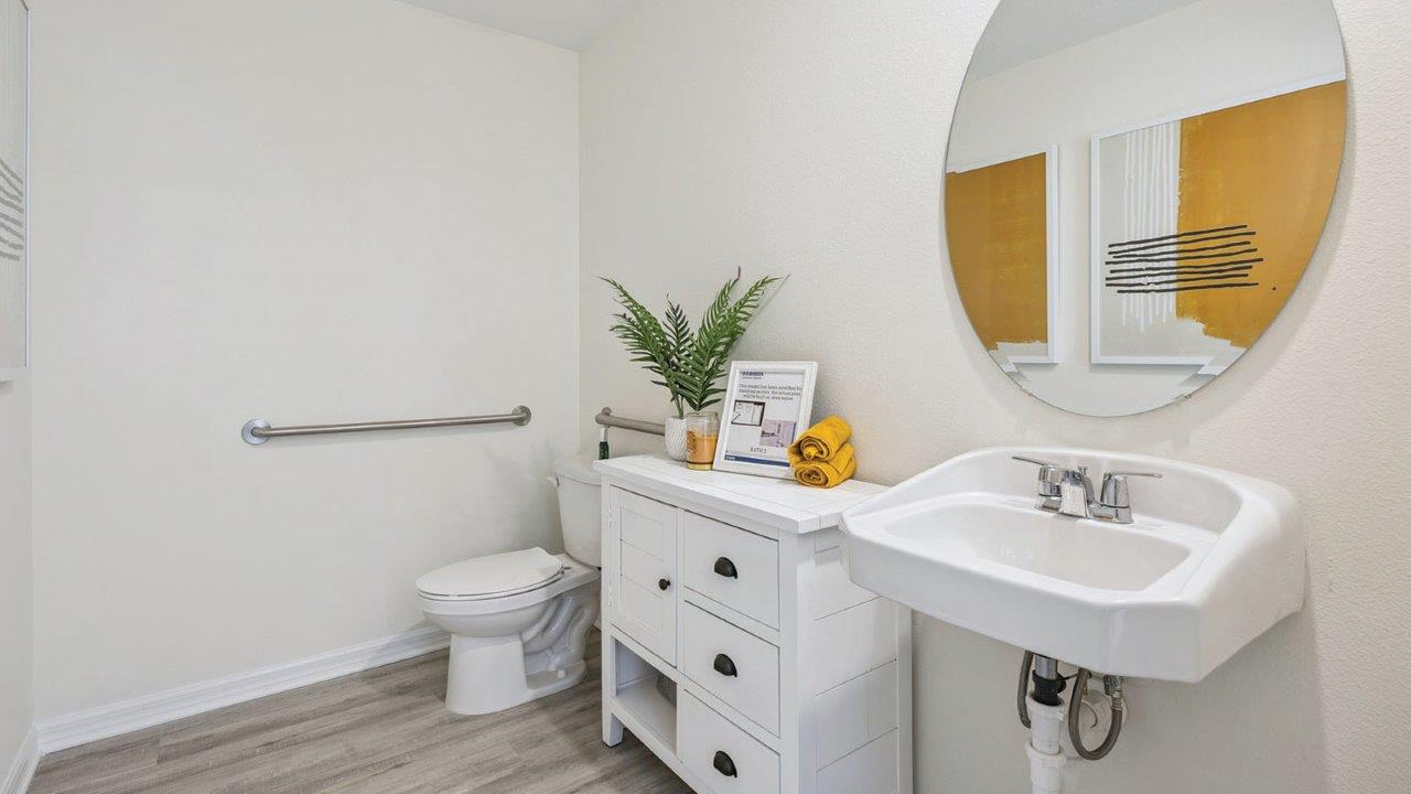 Guest Bathroom modified for ADA Requiremnts