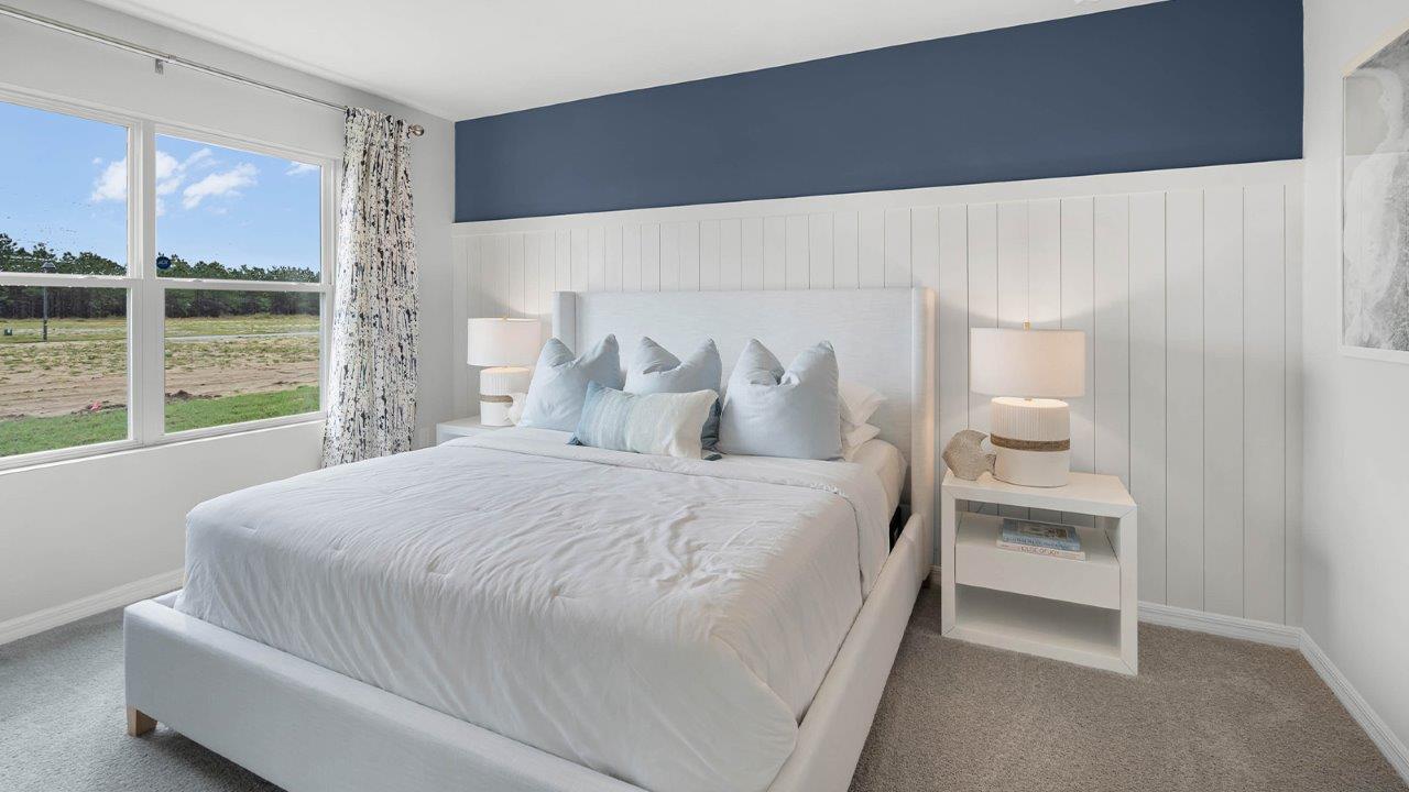 guest bedroom with window