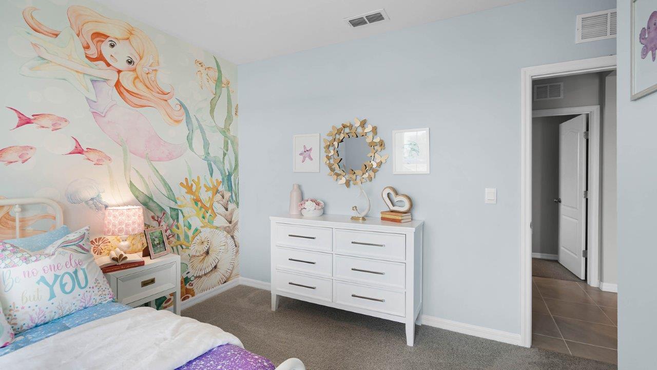 View of the vanity space