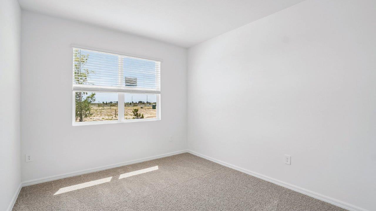 Guest bedroom with window for natural light