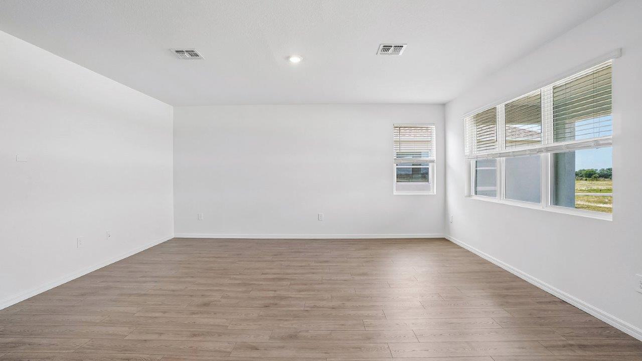 Living room with natural light