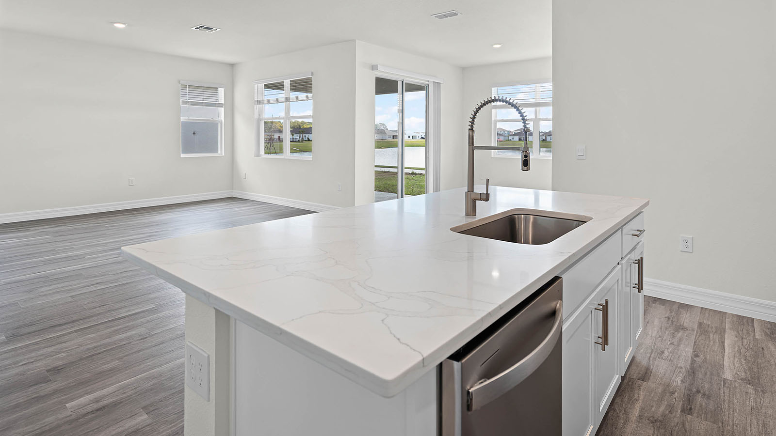 kitchen island with sink