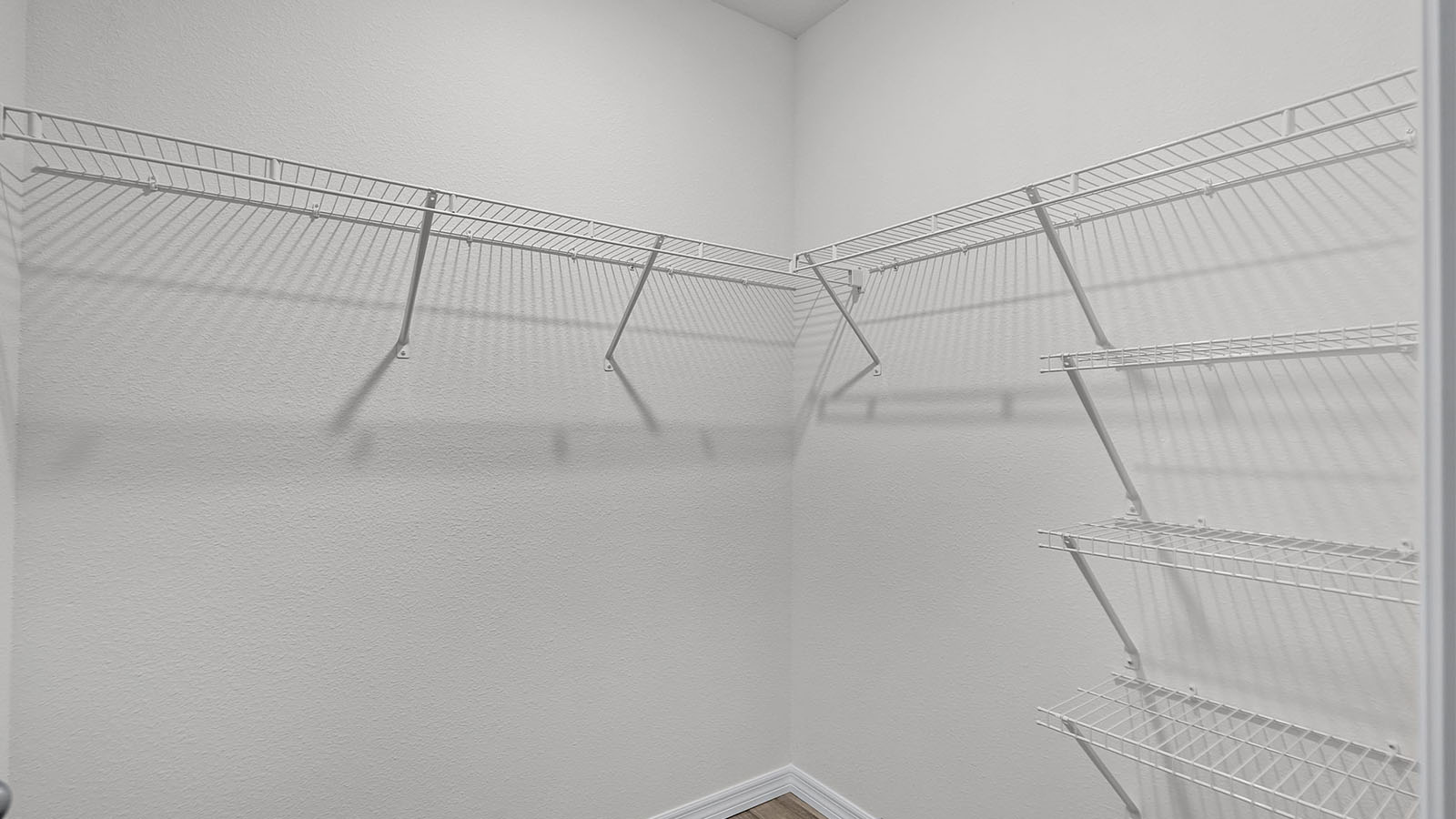 Primary walk in closet