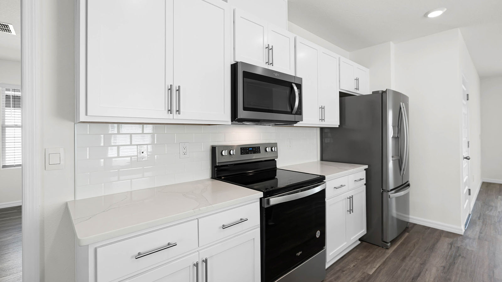 kitchen cabinets and appliances