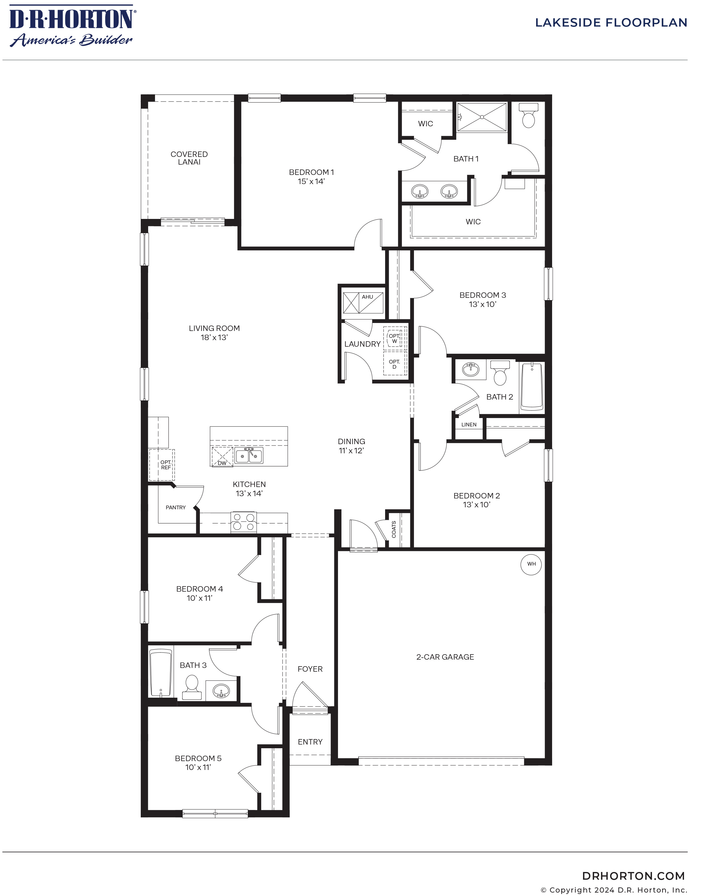 layout of interior