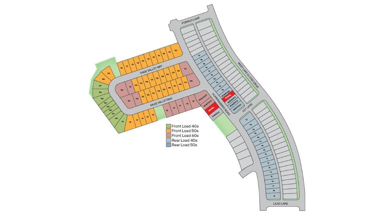 Static Lot Map