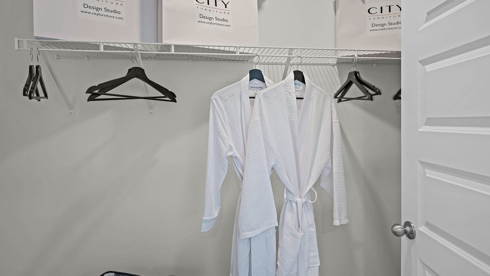 Primary walk-in closet