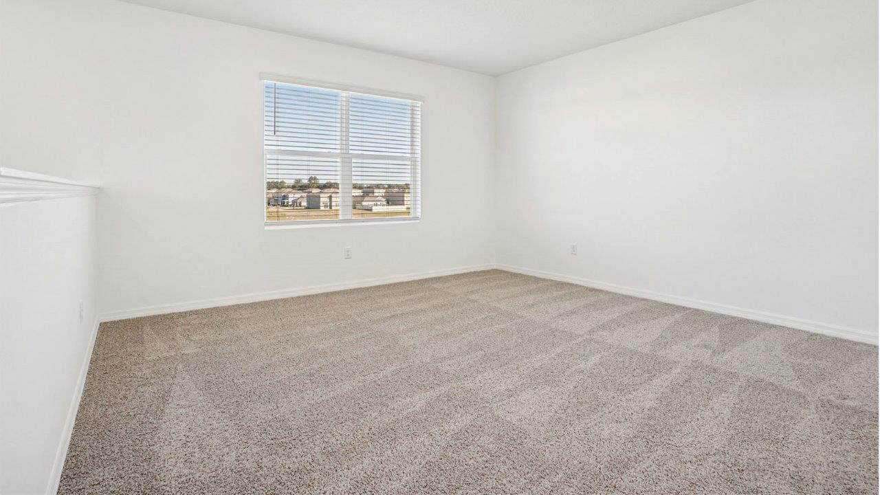 upstairs loft with window