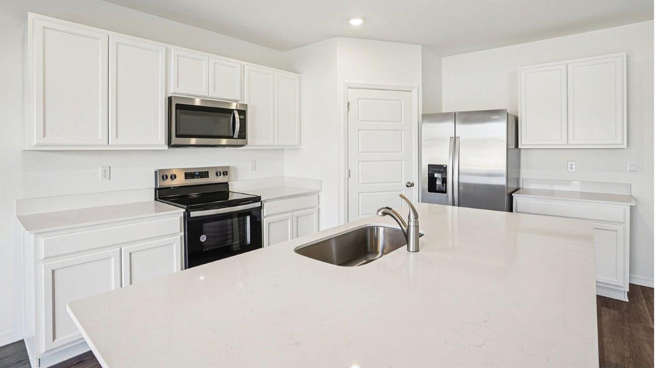 kitchen with stainless steel appliances