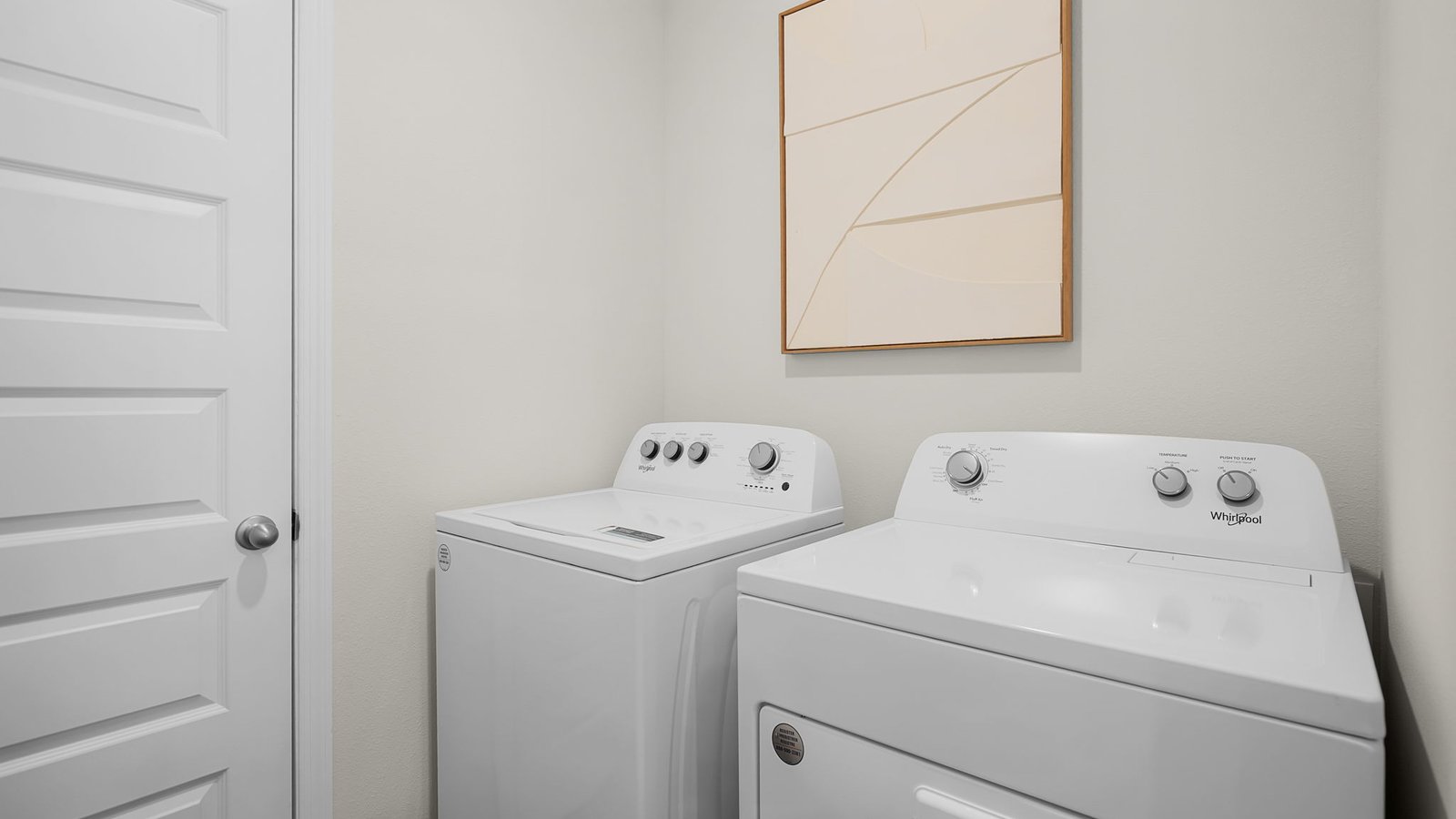 laundry room with washer and dryer