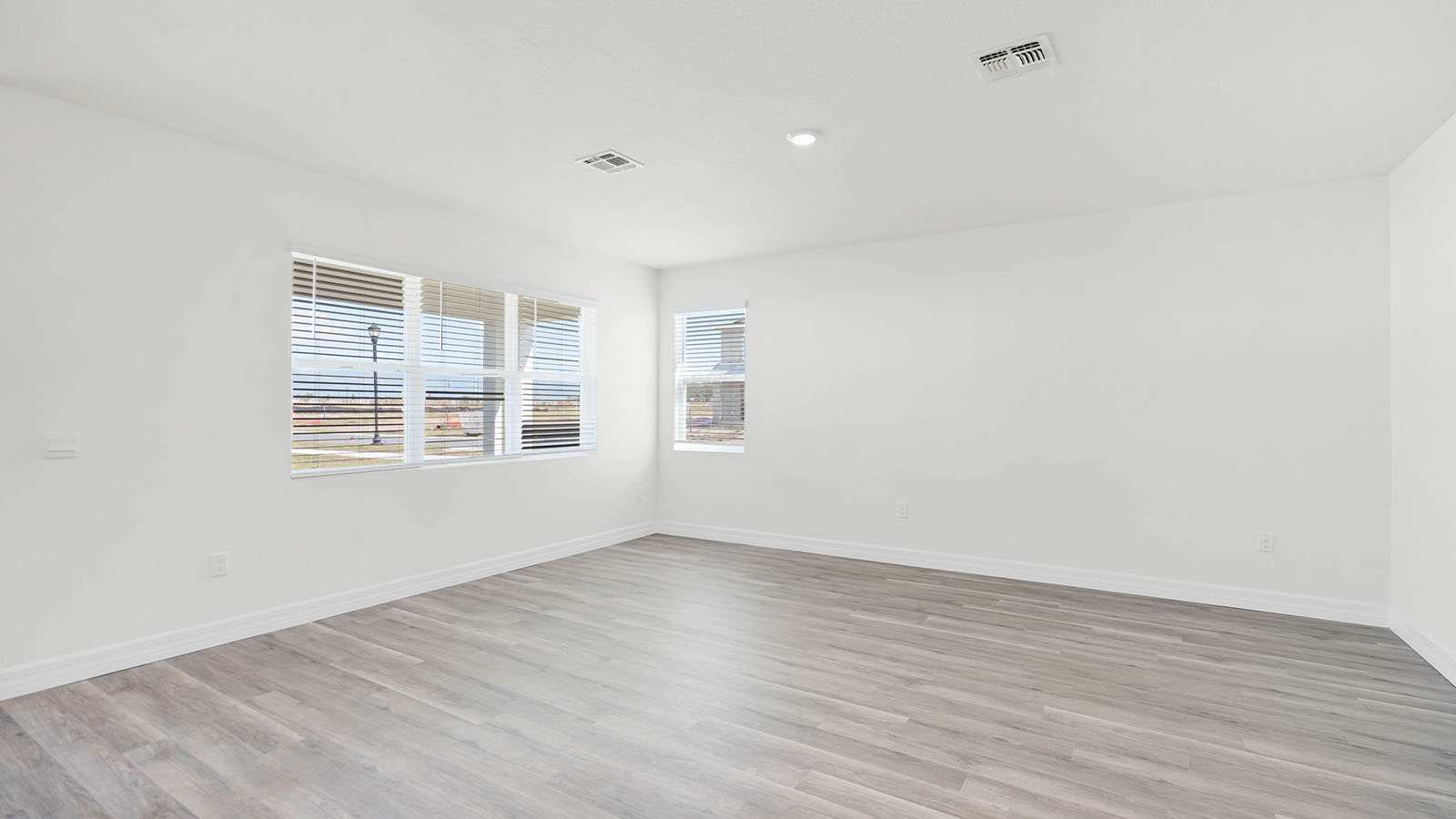 living room with natural light