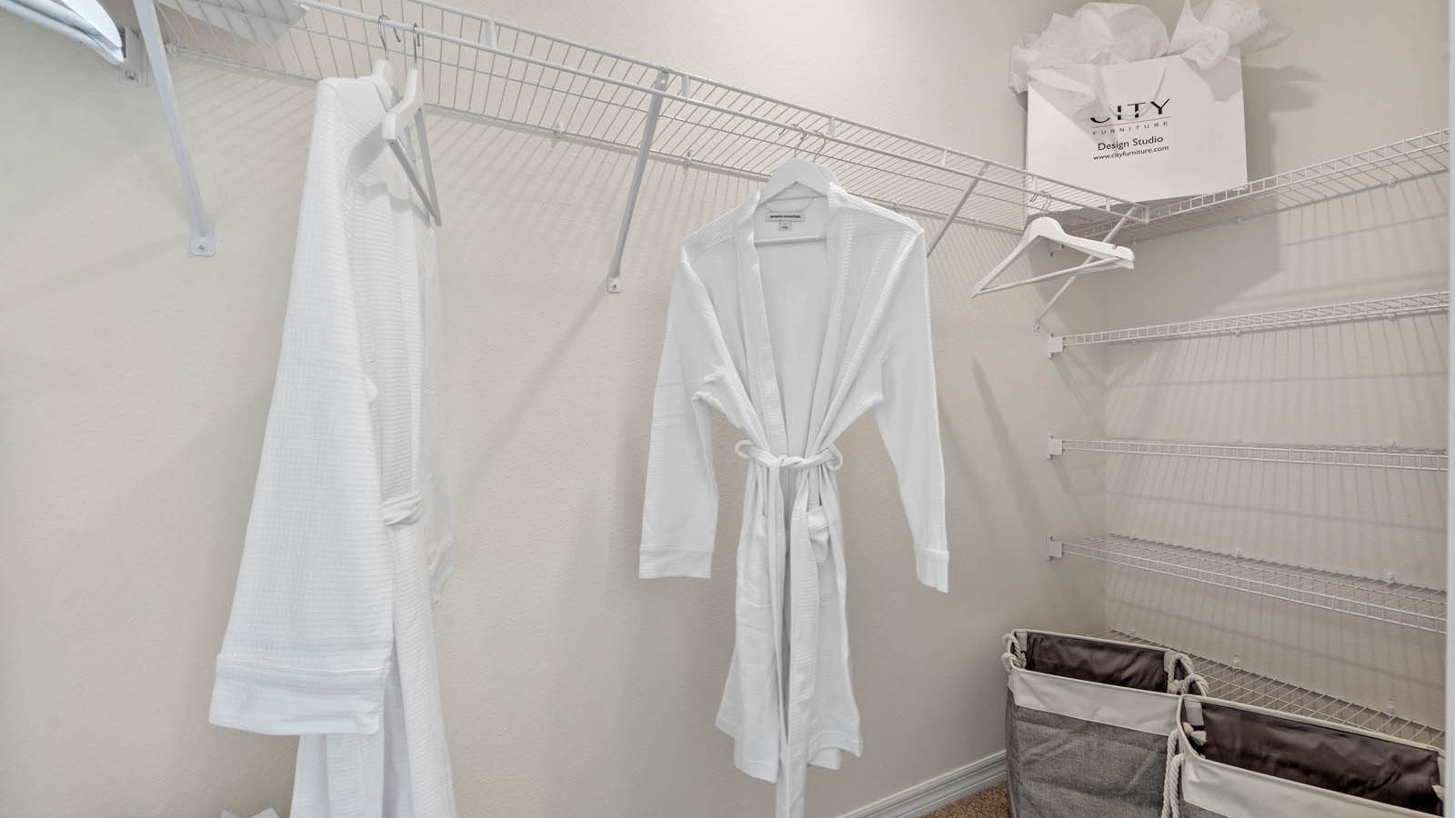 Primary bedroom closet