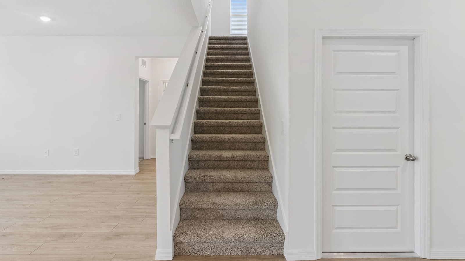 Stairs to second floor