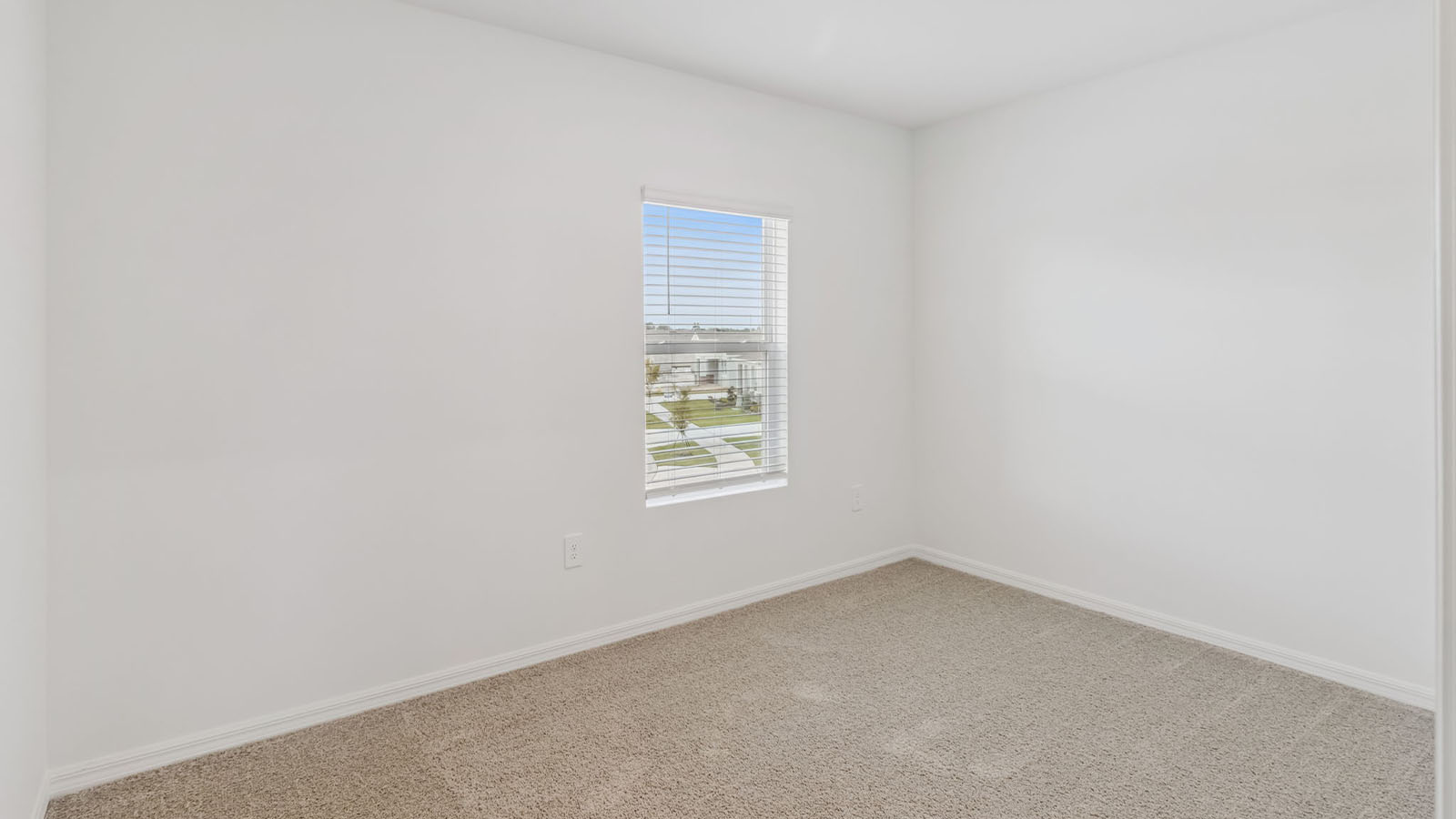 Bedroom 2 with carpet