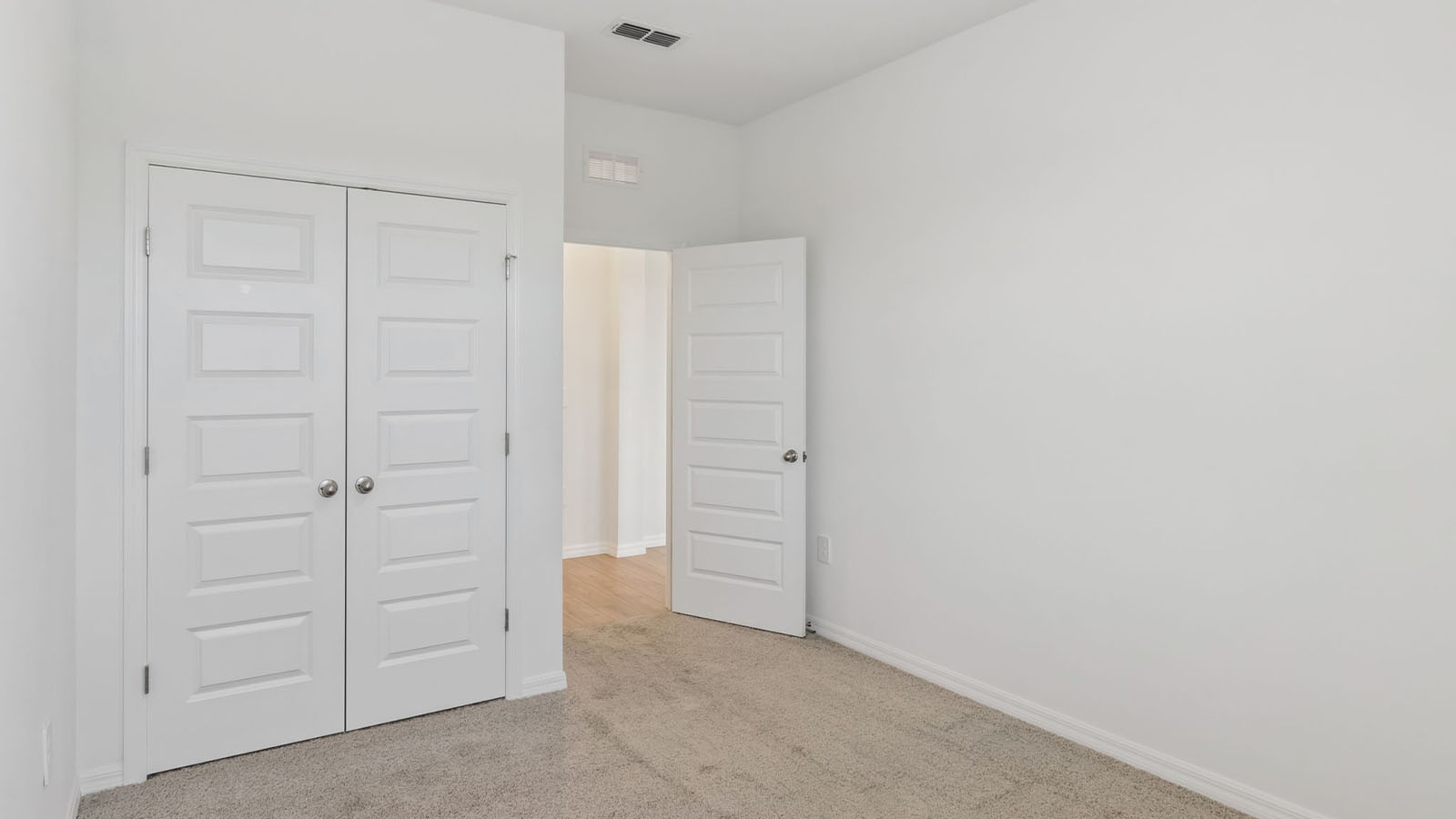 Bedroom 3 with built in closet