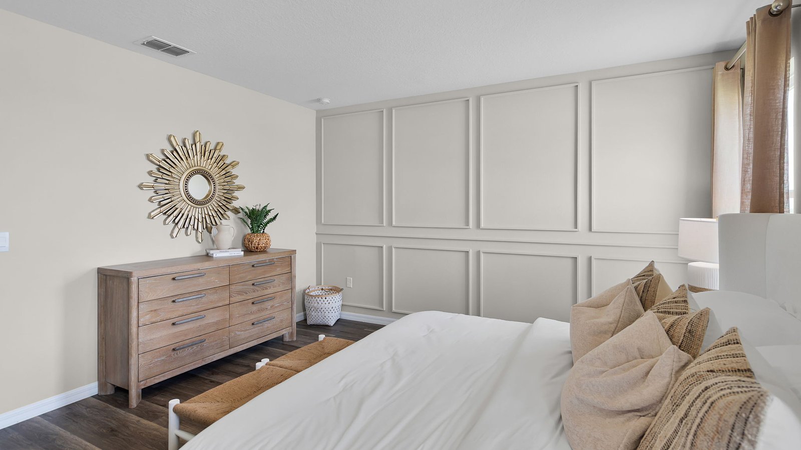 primary bedroom showing space for dresser