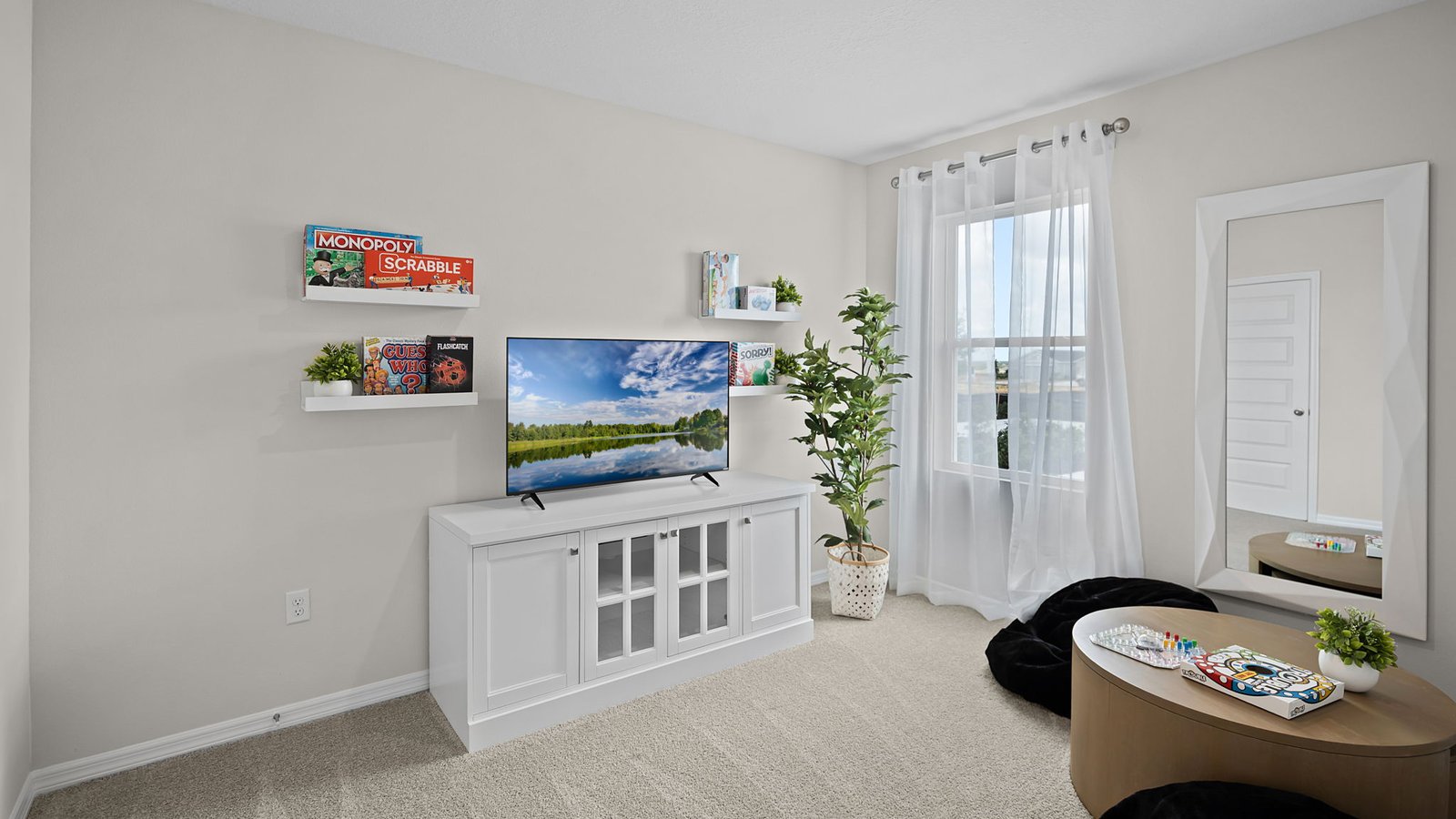 game room themed bedroom