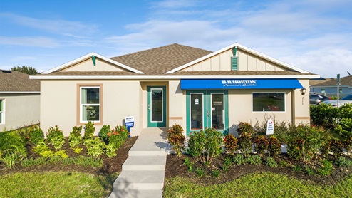 Exterior single family home sales office