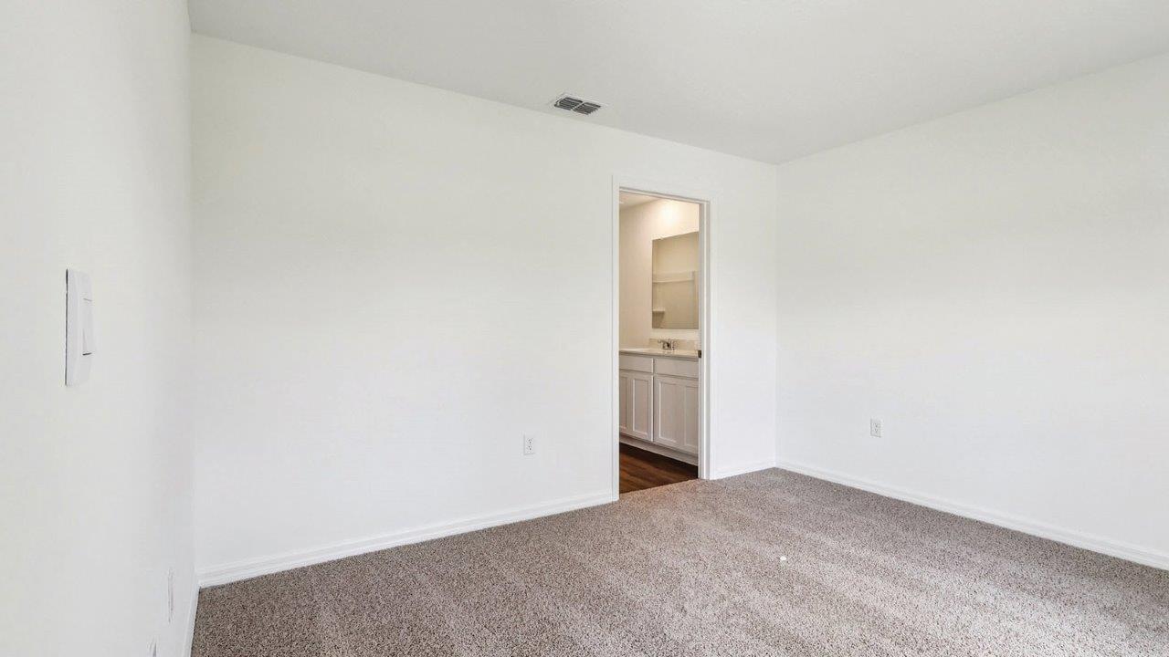 Dining area overlooking the living room
