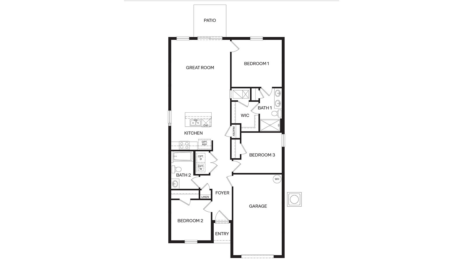 Floorplan layout