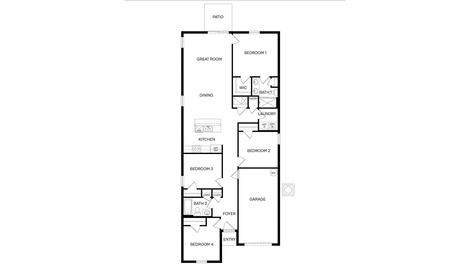 Floorplan layout