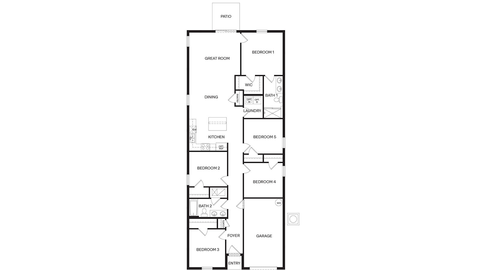Floorplan layout