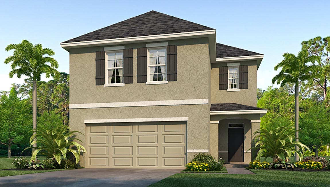 Floor Plan in Westgate at Avalon Park Wesley Chapel, FL D.R. Horton