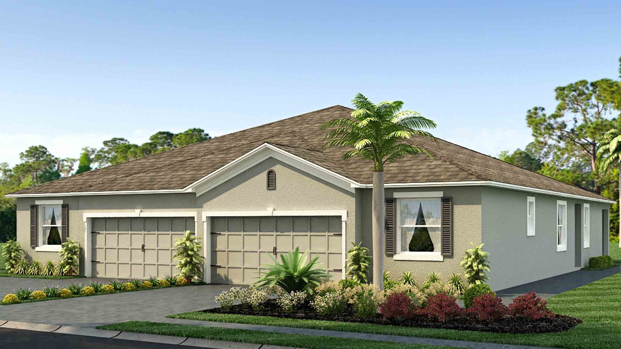 Floor Plan in Farm at Varrea Villas Plant City, FL D.R. Horton
