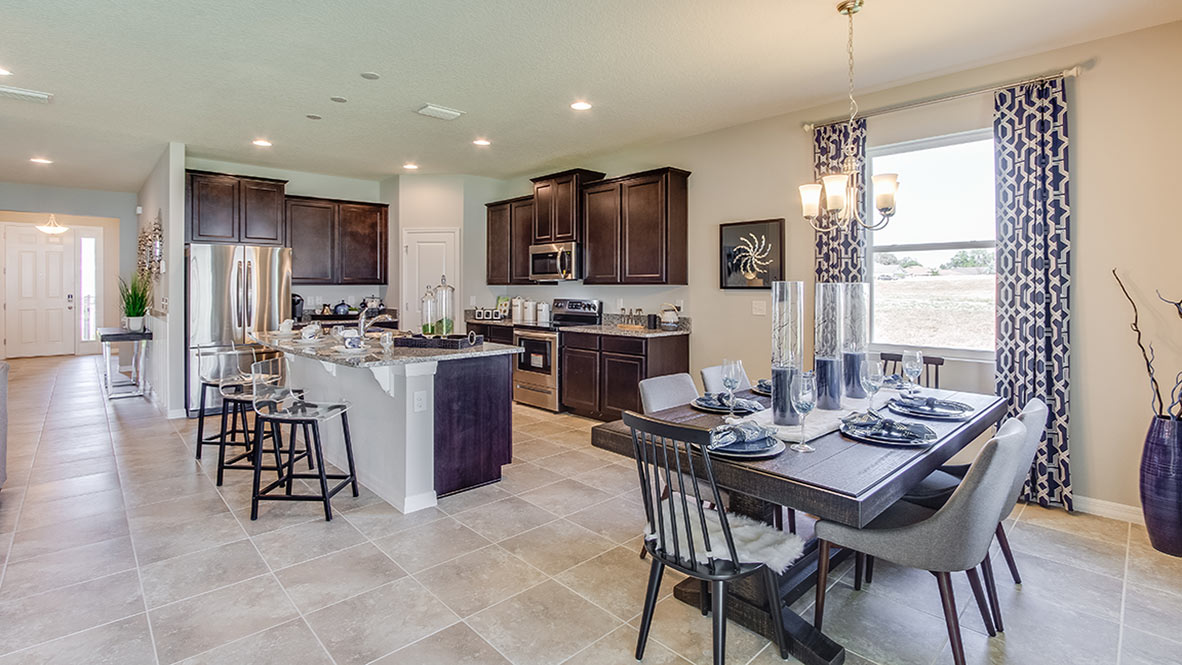 Kitchen and Dining Area