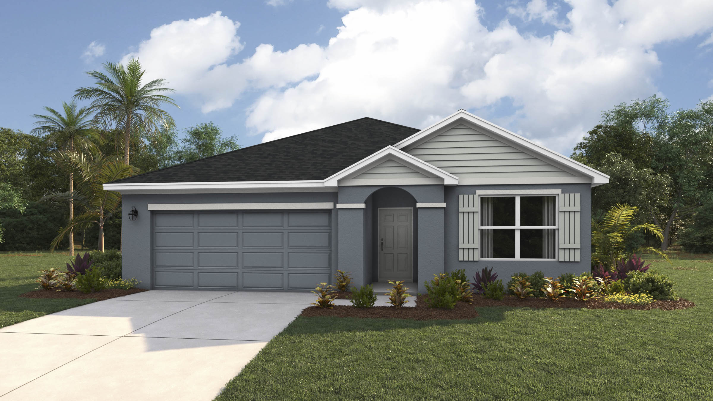 Exterior of the Aria Floorplan in Glen Creek by D.R. Horton in Bradenton