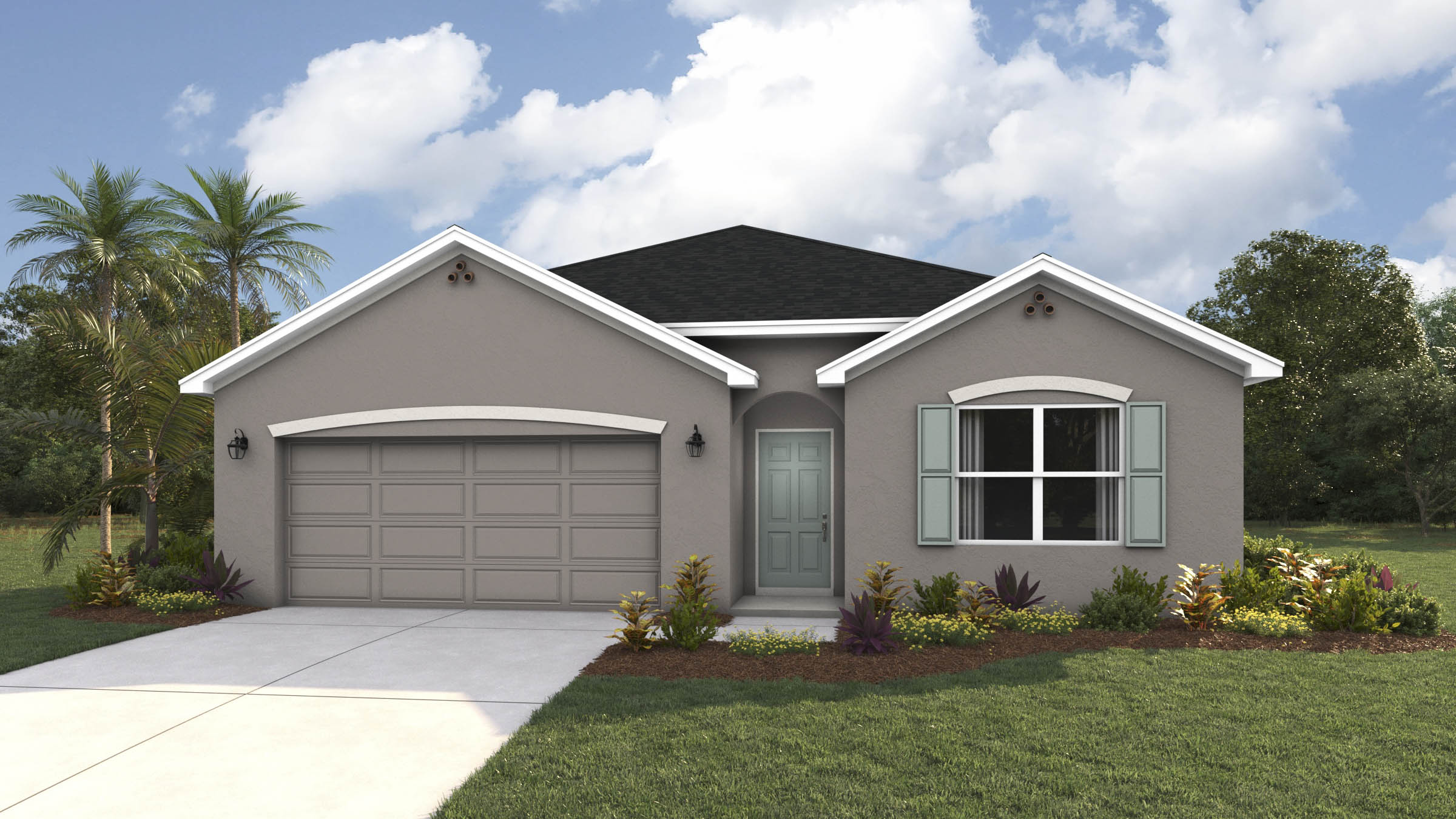 Exterior of Cali Floorplan in Glen Creek by D.R. Horton in Bradenton