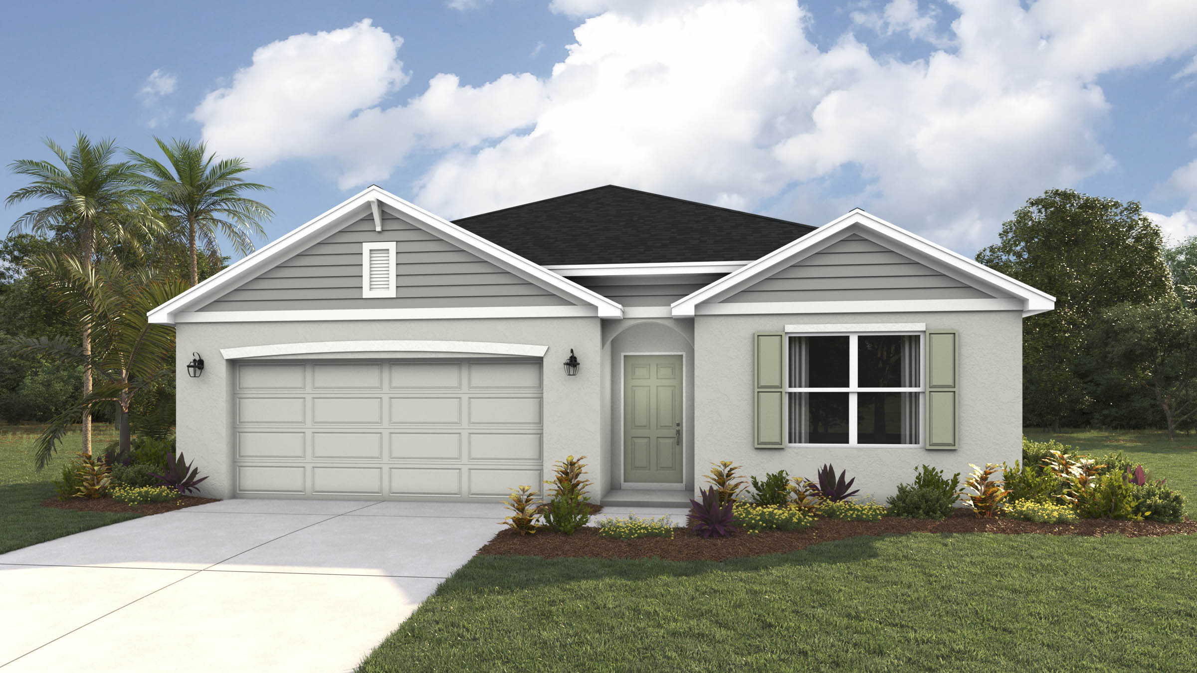 Exterior of Cali Floorplan in Glen Creek by D.R. Horton in Bradenton