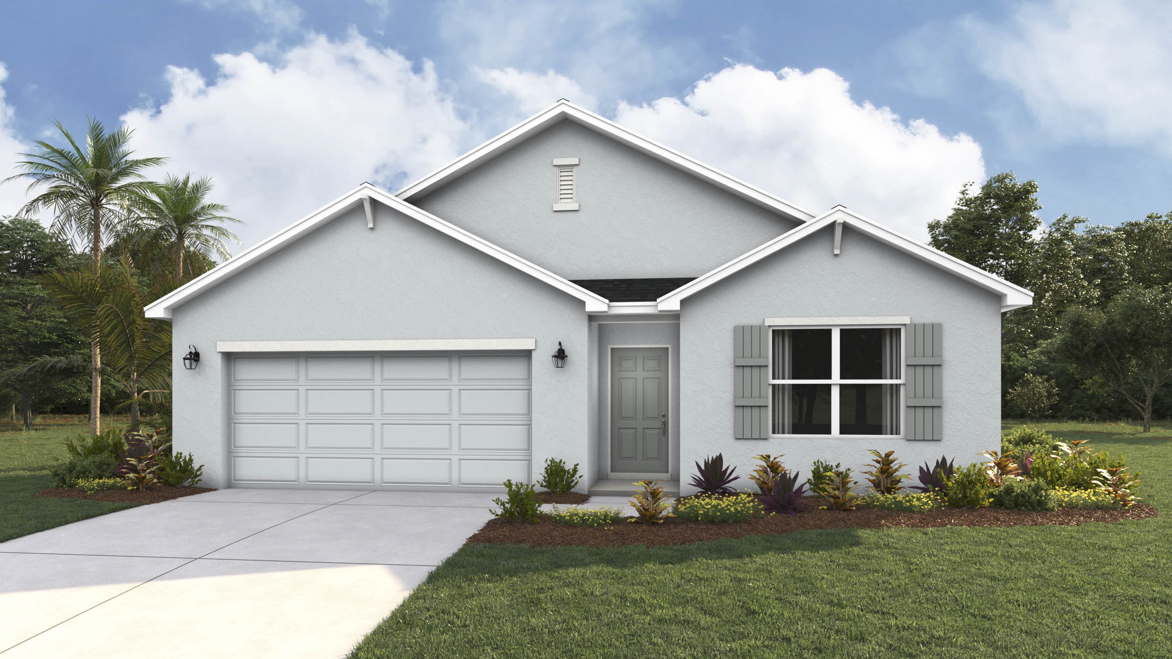 Exterior of Cali Floorplan in Glen Creek by D.R. Horton in Bradenton