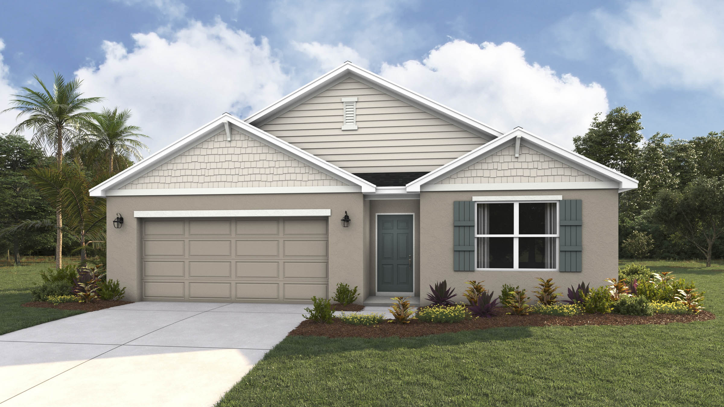 Exterior of Cali Floorplan in Glen Creek by D.R. Horton in Bradenton