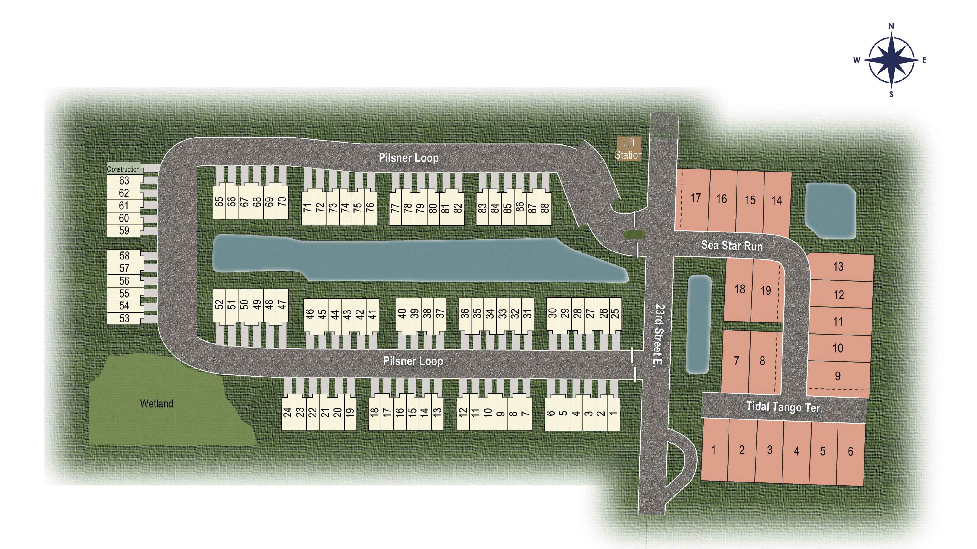 Static Lot Map