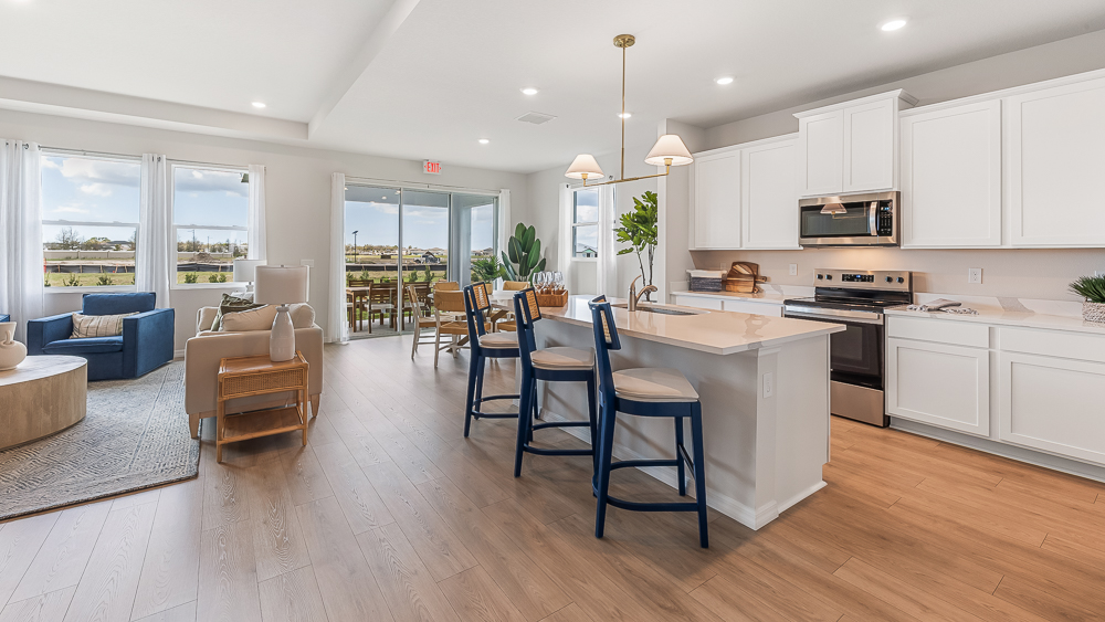 Kitchen in the Holden floorplan at Silverstone North by D.R. Horton in Bradenton Florida
