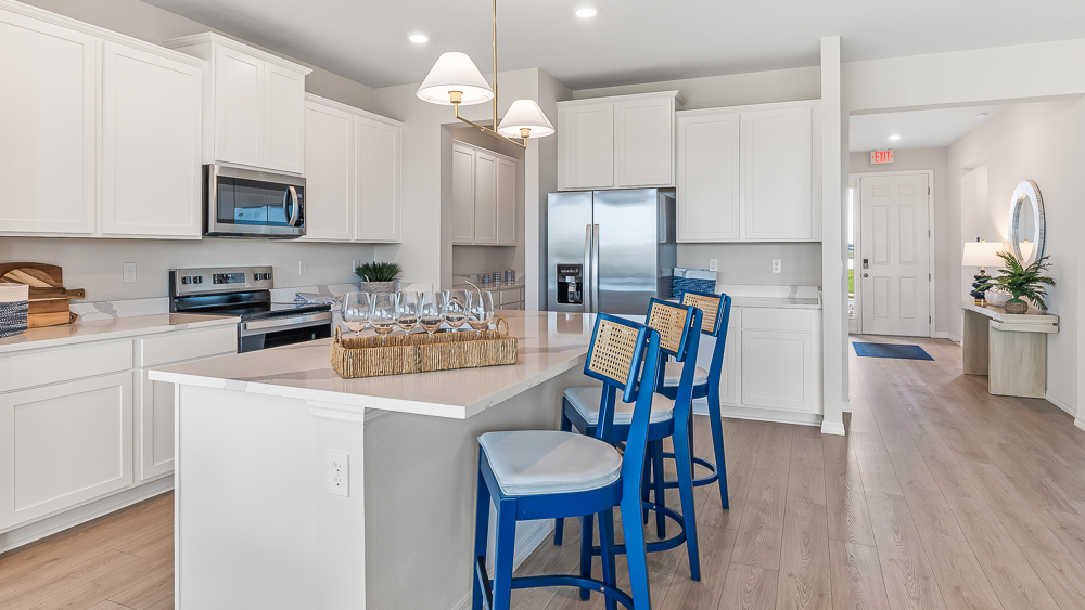 Kitchen in the Holden floorplan at Silverstone North by D.R. Horton in Bradenton Florida