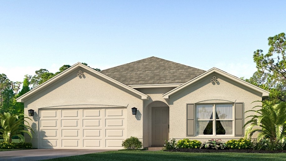 Exterior of Greenbriar at Rye Crossing by D.R. Horton in Parrish Florida