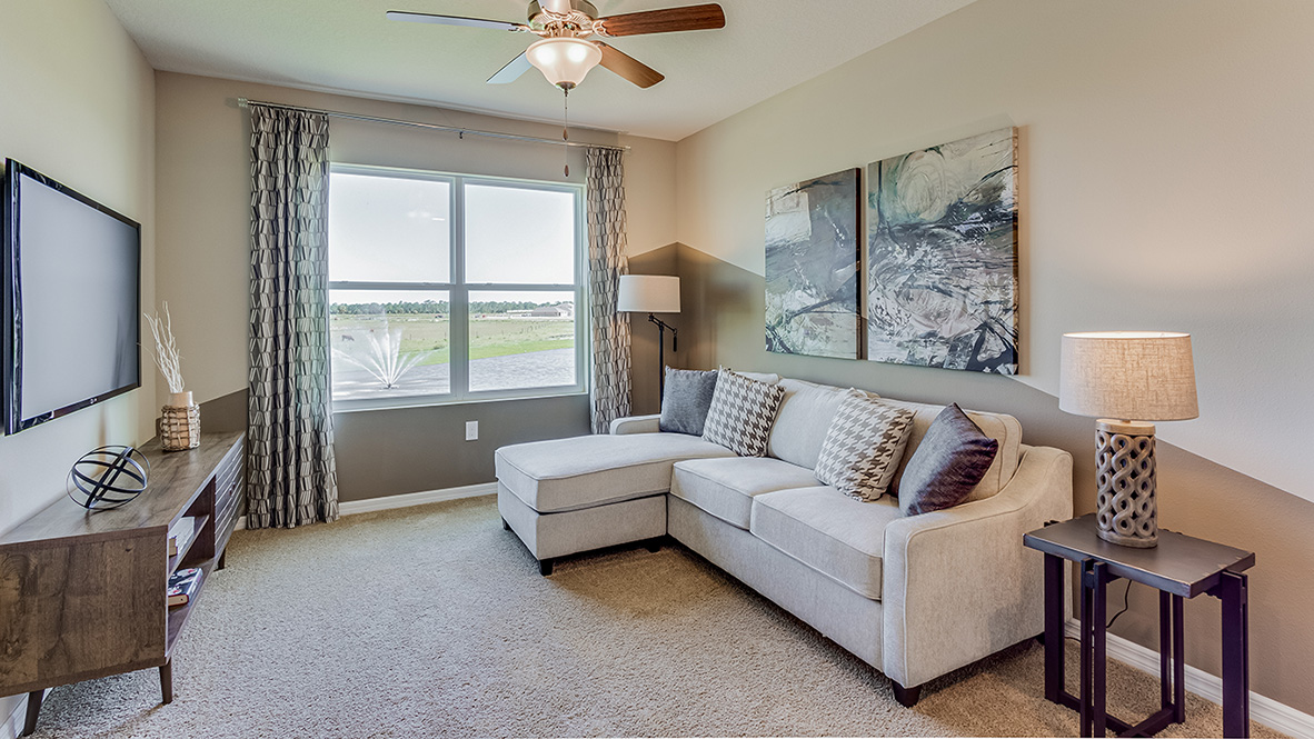 Bonus Room in the Hayden floorplan at Rye Crossing by D.R. Horton in Parrish Florida
