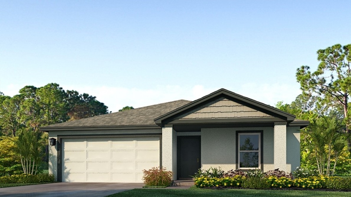 Dundee elevation c 2carfl cs1 opt siding